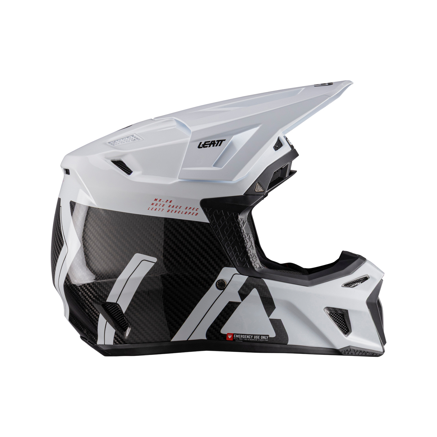 LEATT Helmet Kit Moto 9.5 Carbon with 6.5 Iriz Goggle
