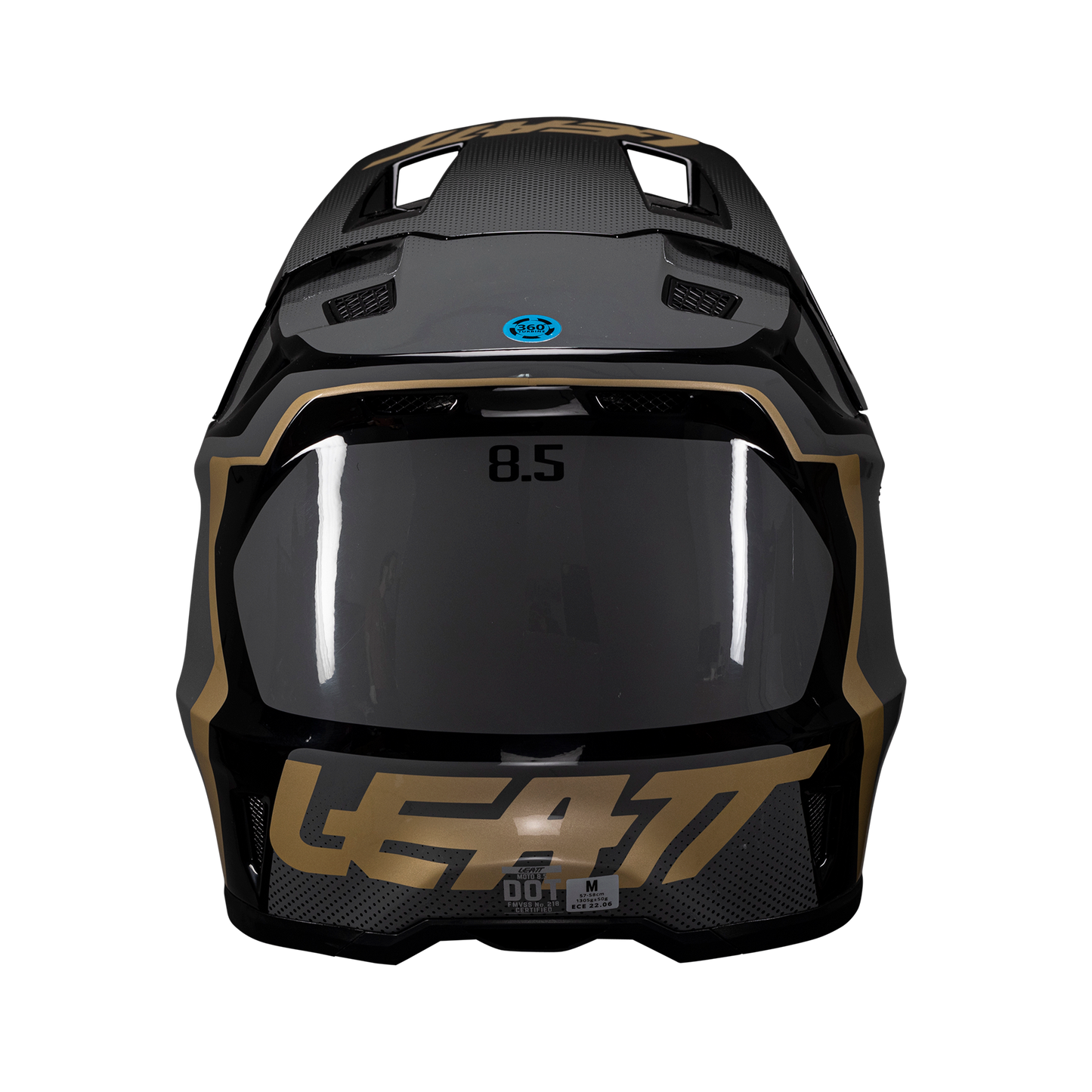 LEATT Helmet Kit Moto 8.5 Composite with 5.5 Goggle