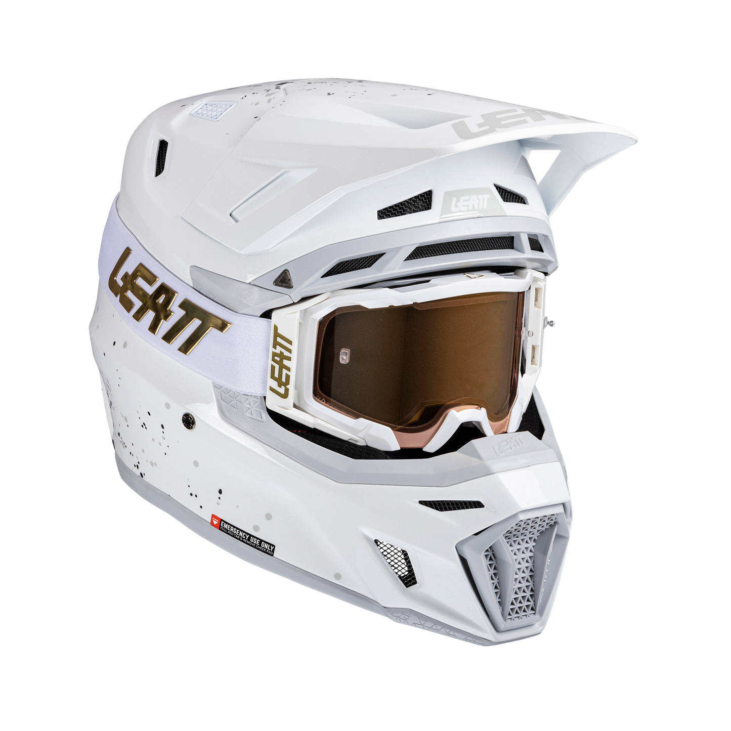 LEATT Helmet Kit Moto 8.5 Composite with 5.5 Goggle