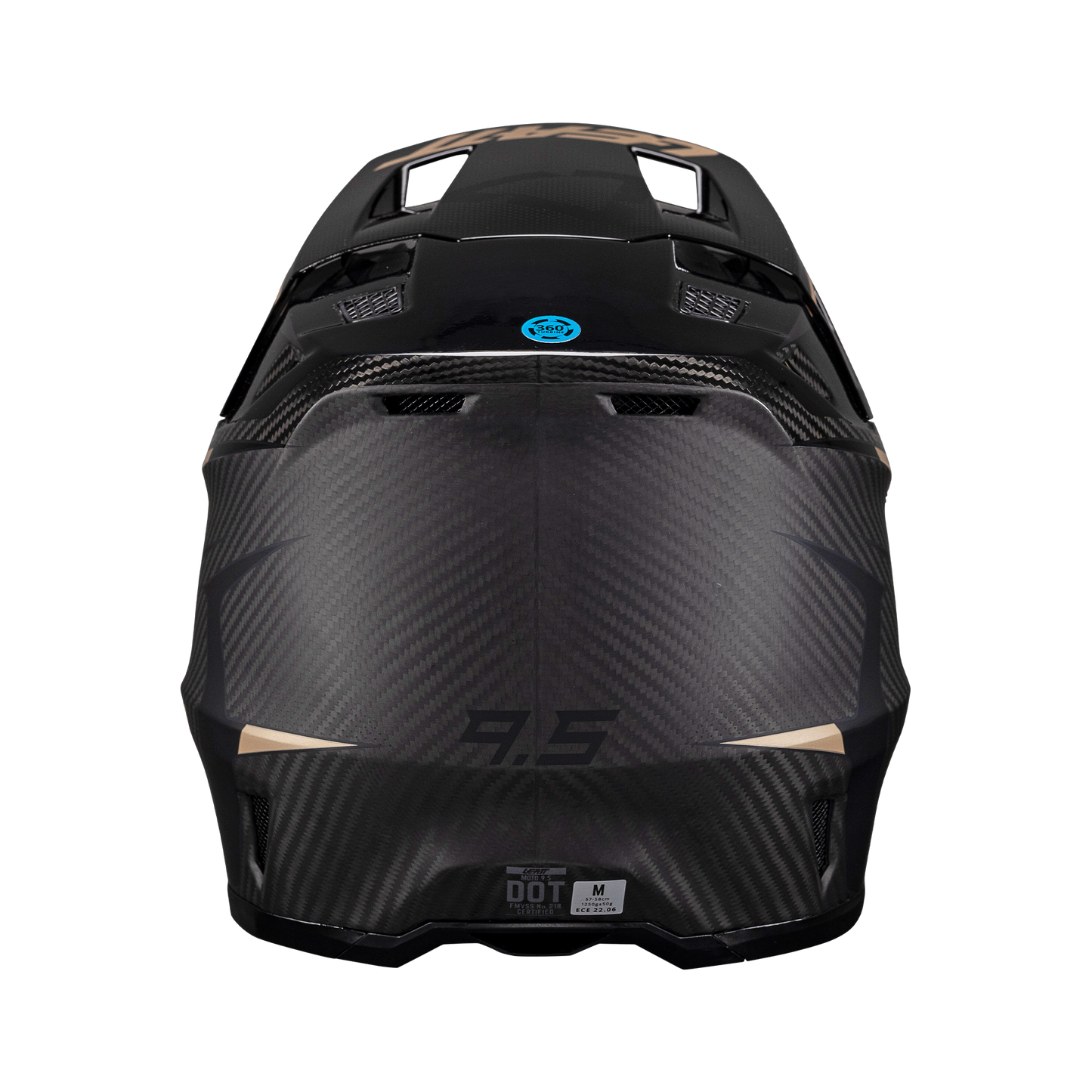 LEATT Helmet Kit Moto 9.5 Carbon with 6.5 Iriz Goggle
