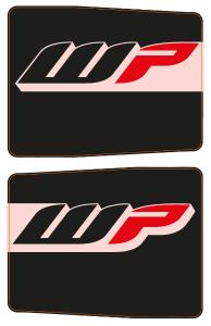 KTM Protective fork sticker set - 52000092