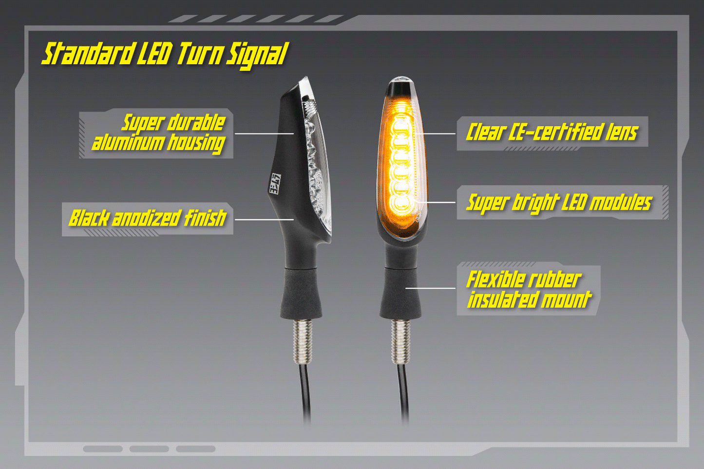 GROM 2022-26 LED Turn Signal Bundle Kit - 072BG121220S
