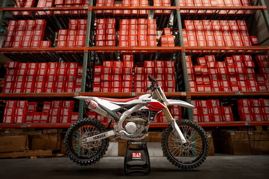 YZ450F 2026 RS-12 Stainless Titanium Full Exhaust, w/ Aluminum Muffler - 234850S720