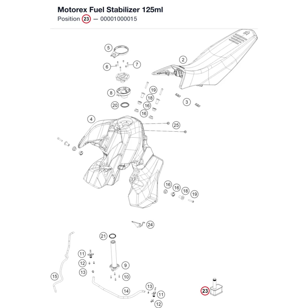 Motorex Fuel Stabilizer 125ml