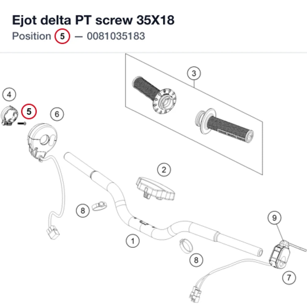 Ejot delta PT screw 35X18