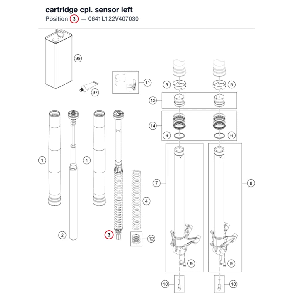 cartridge cpl. sensor left
