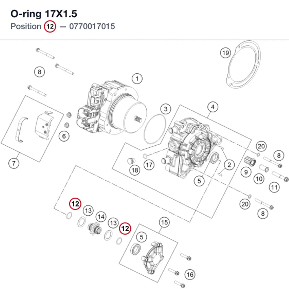 O-ring  17X1.5