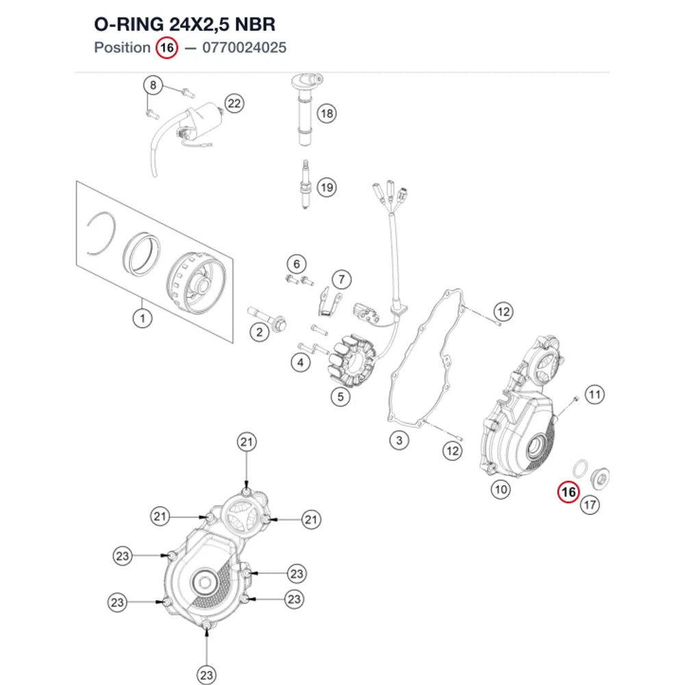 O-RING  24X2,5 NBR