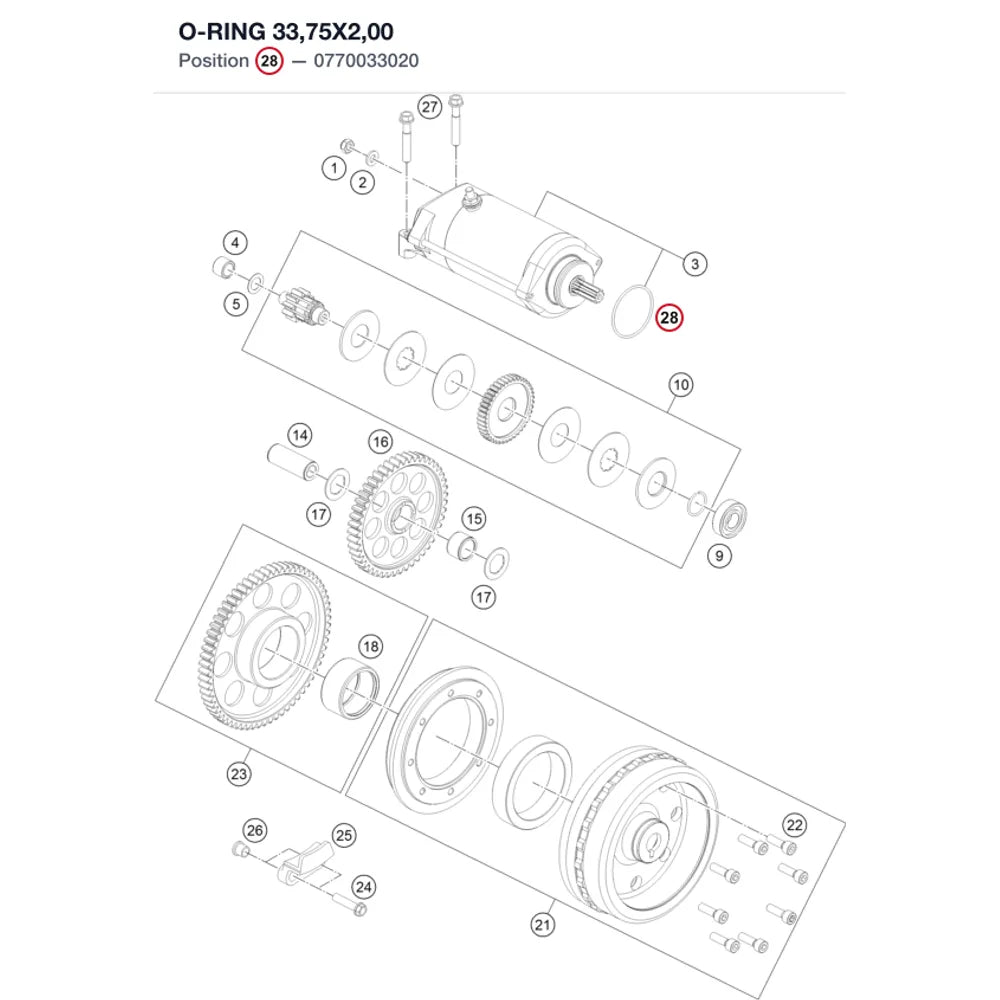O-RING 33,75X2,00
