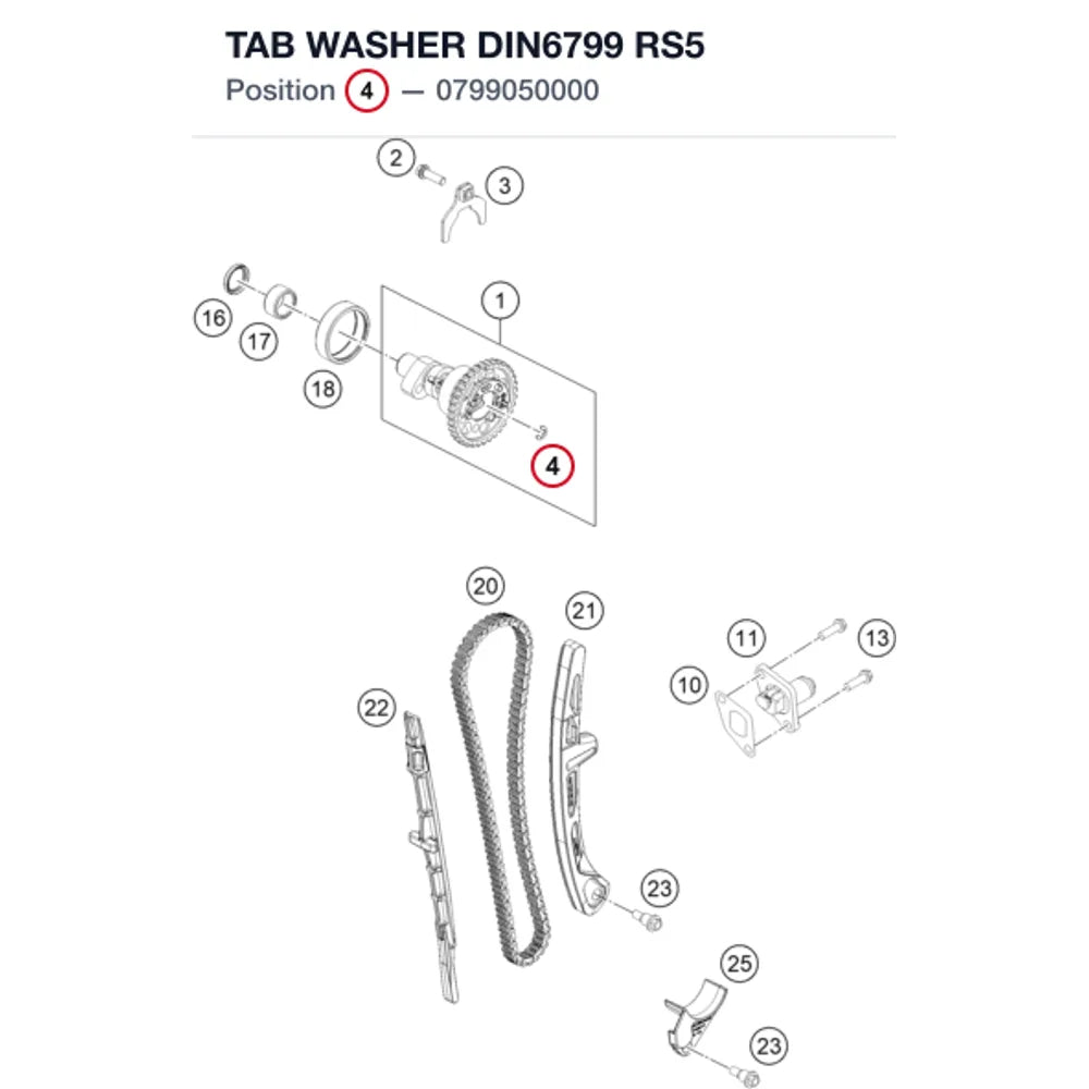 TAB WASHER DIN6799 RS5