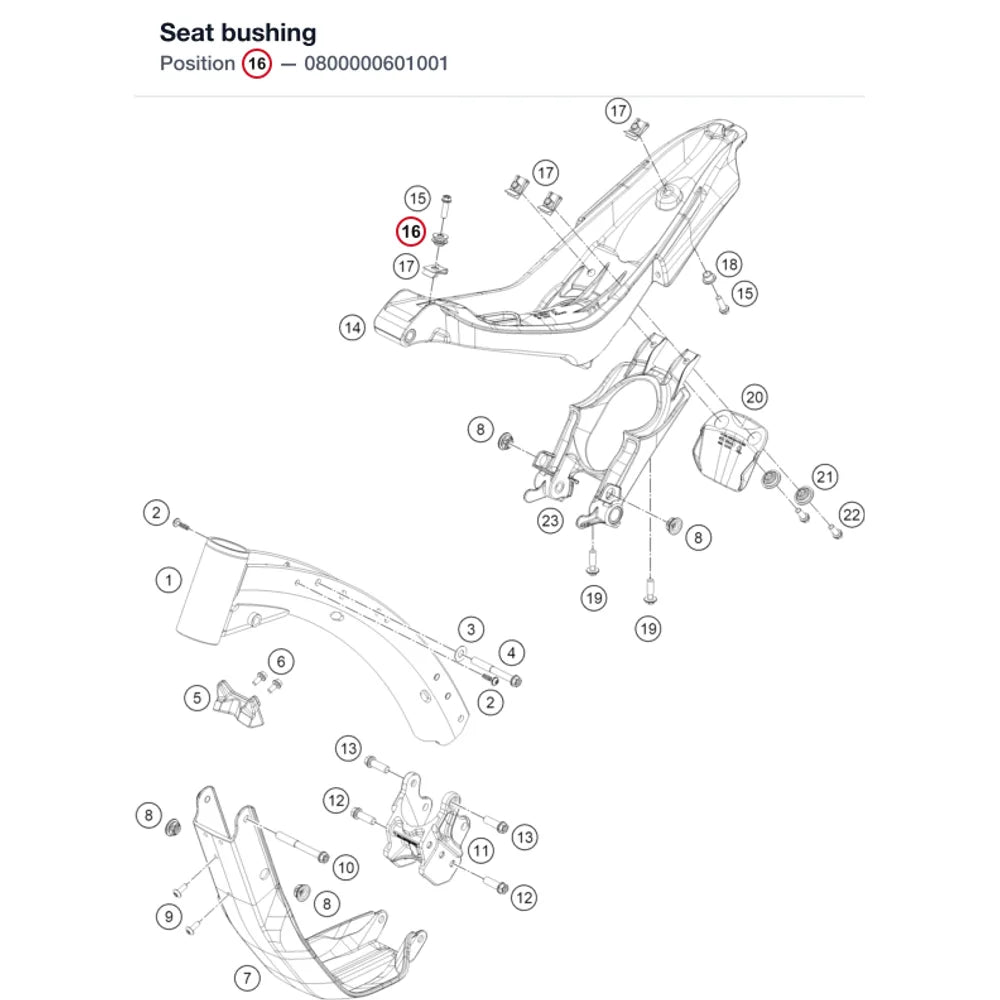 Seat bushing