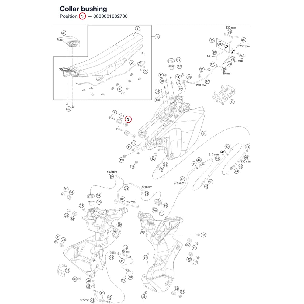 Collar bushing