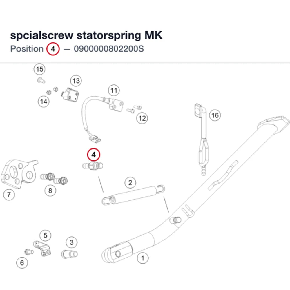 spcialscrew statorspring MK