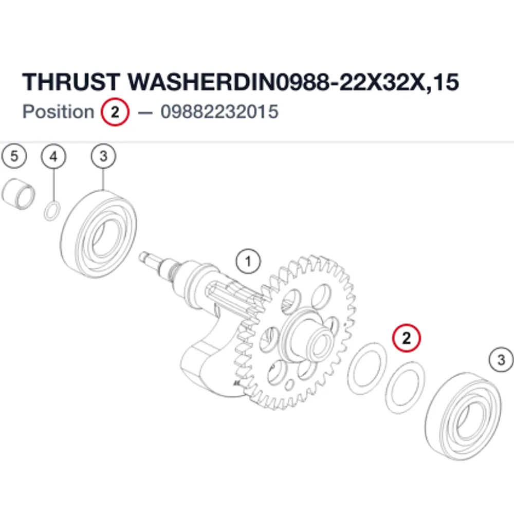 THRUST WASHERDIN0988-22X32X,15