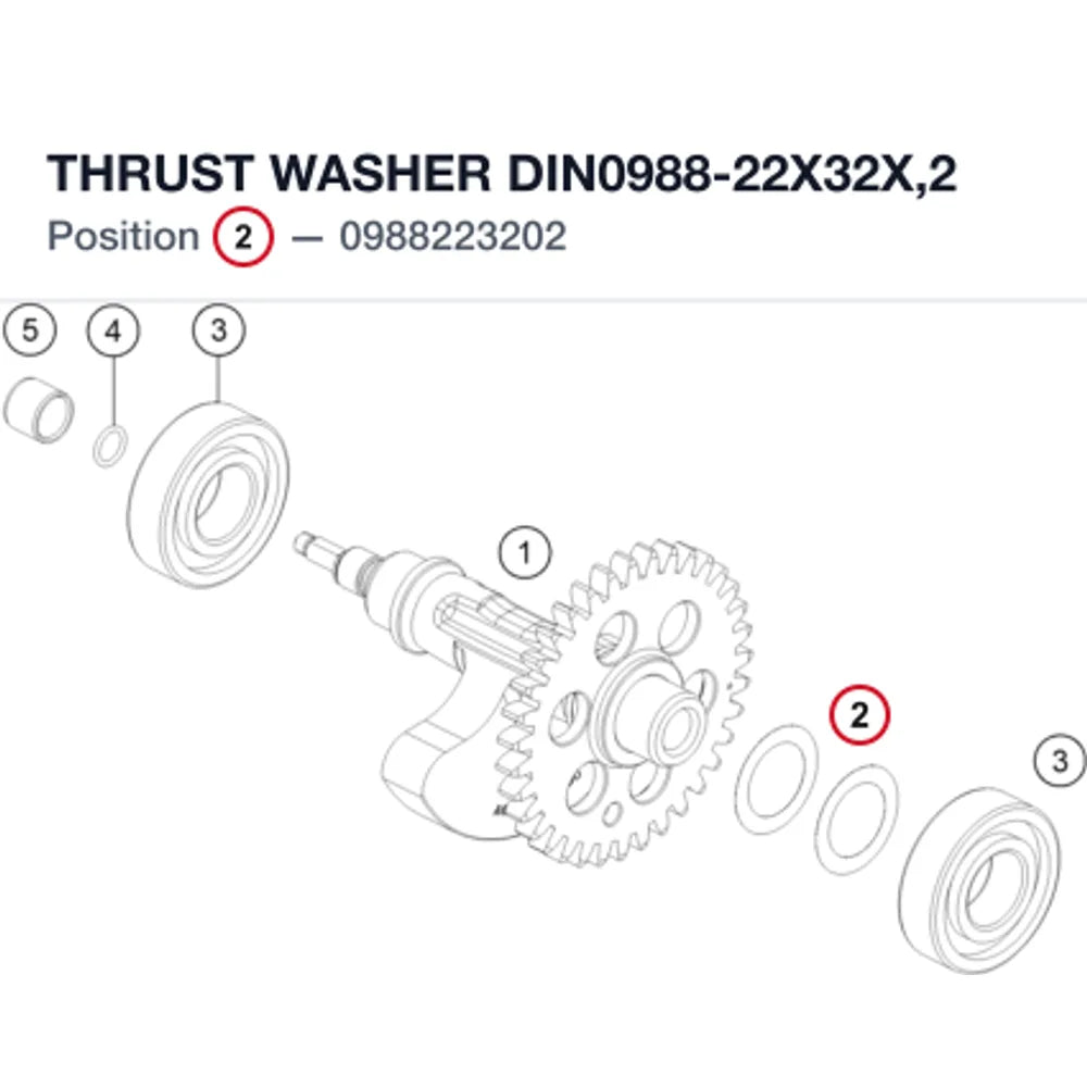 THRUST WASHER DIN0988-22X32X,2