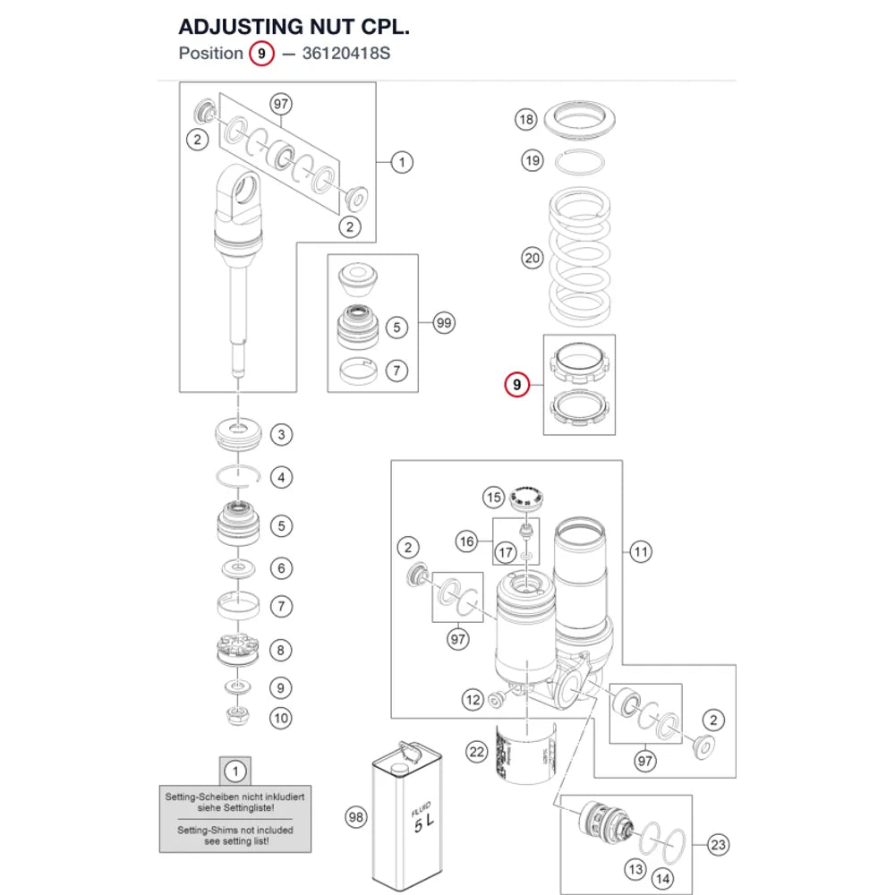 ADJUSTING NUT CPL.