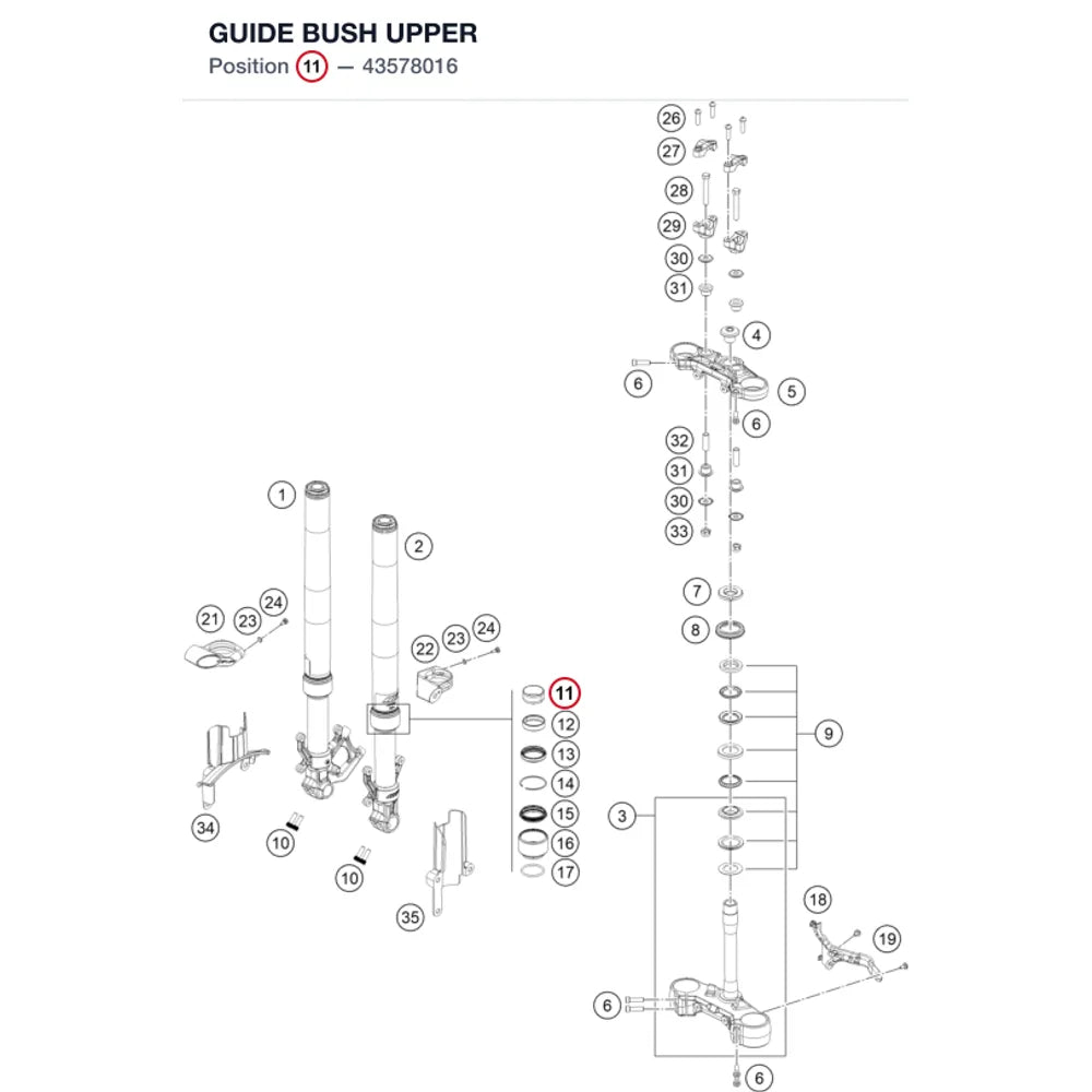 GUIDE BUSH UPPER