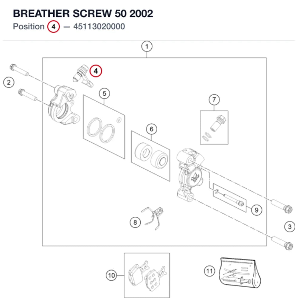 BREATHER SCREW 50         2002