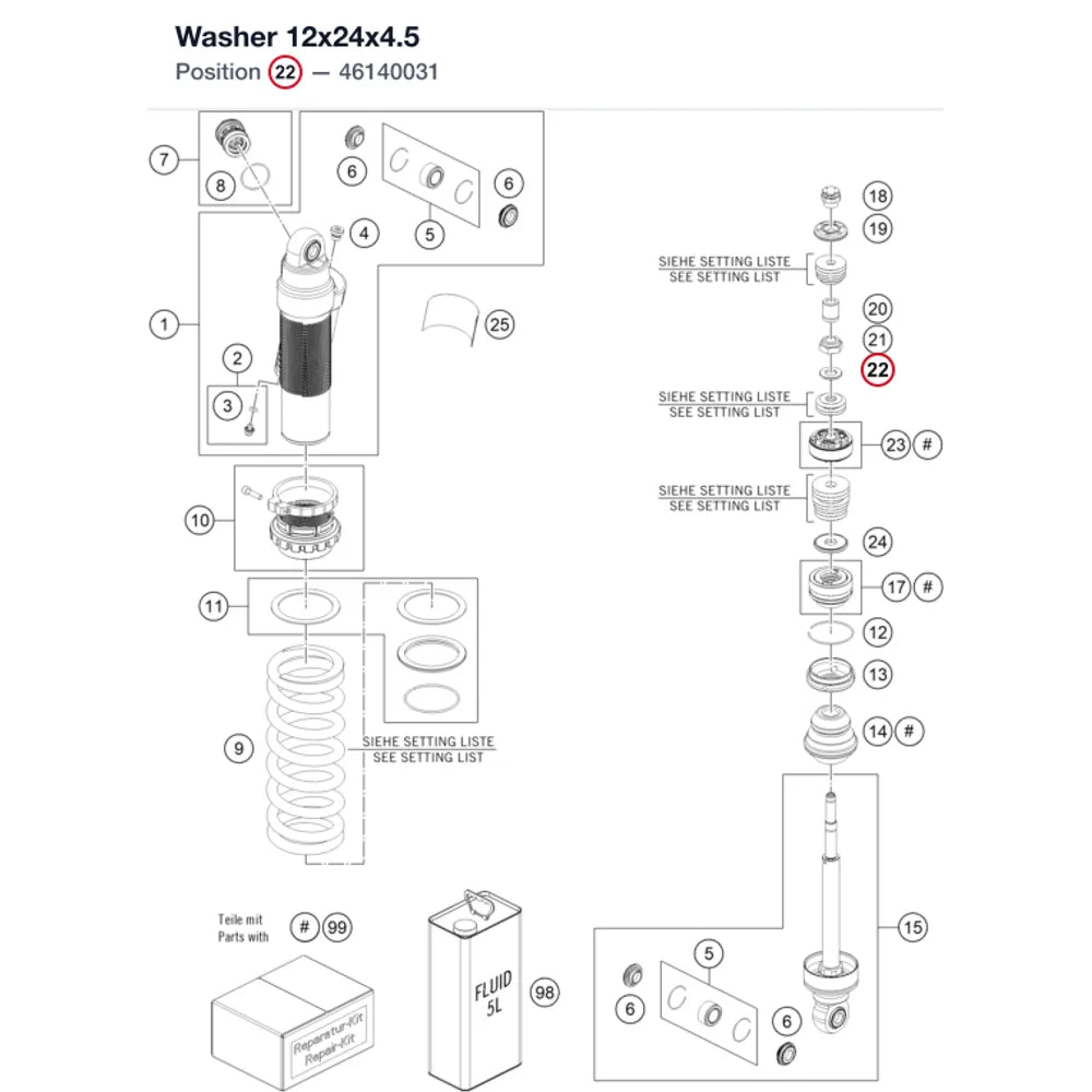Washer 12x24x4.5