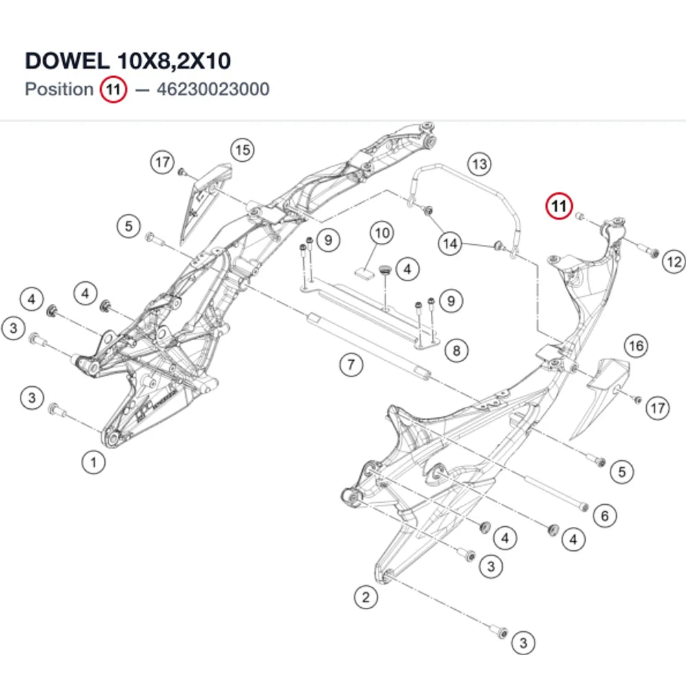 DOWEL 10X8,2X10
