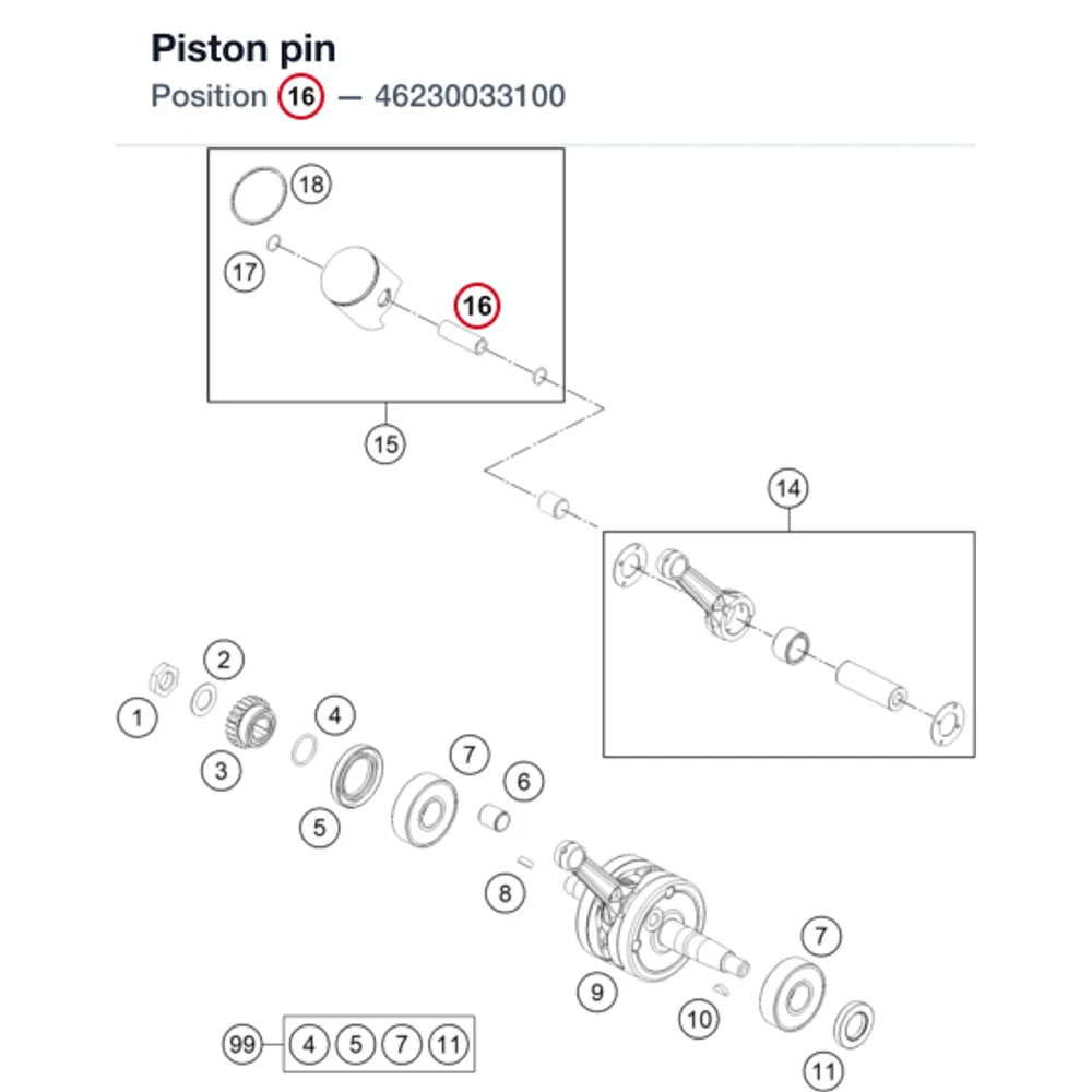 Piston pin