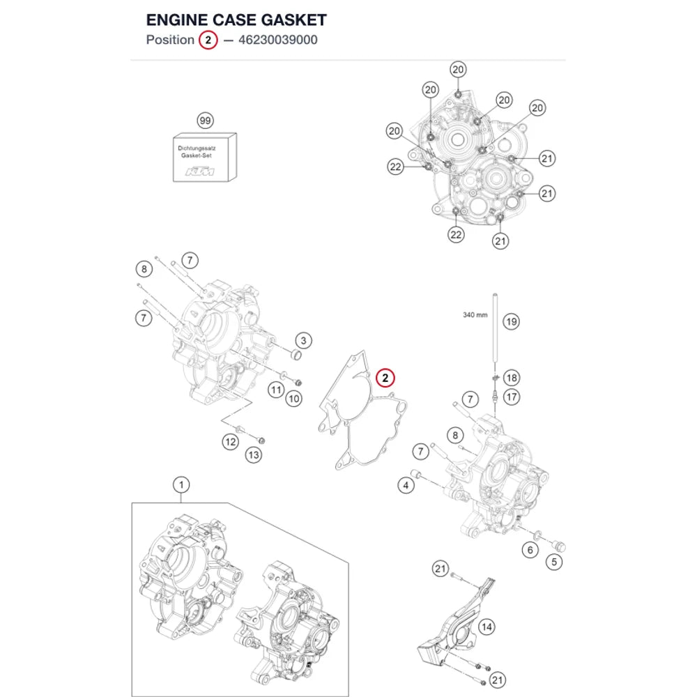 ENGINE CASE GASKET
