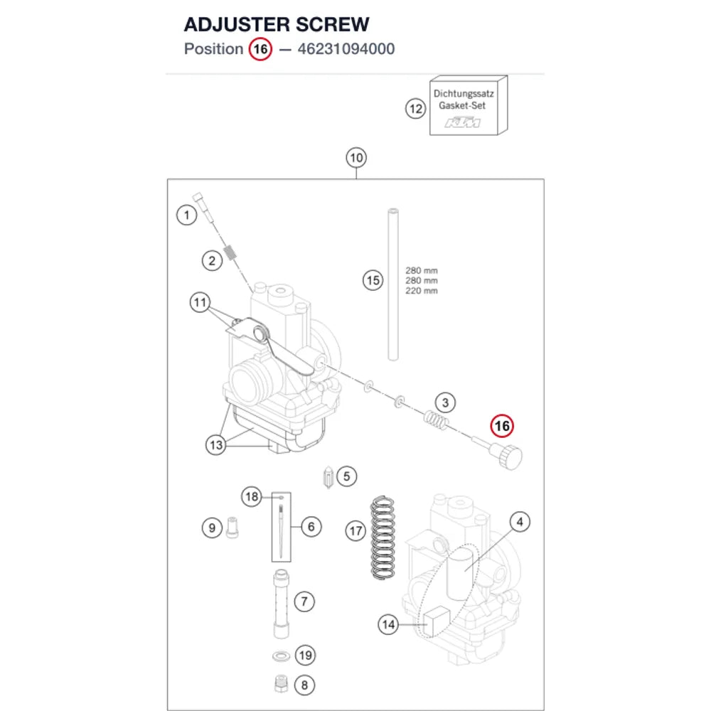 ADJUSTER SCREW