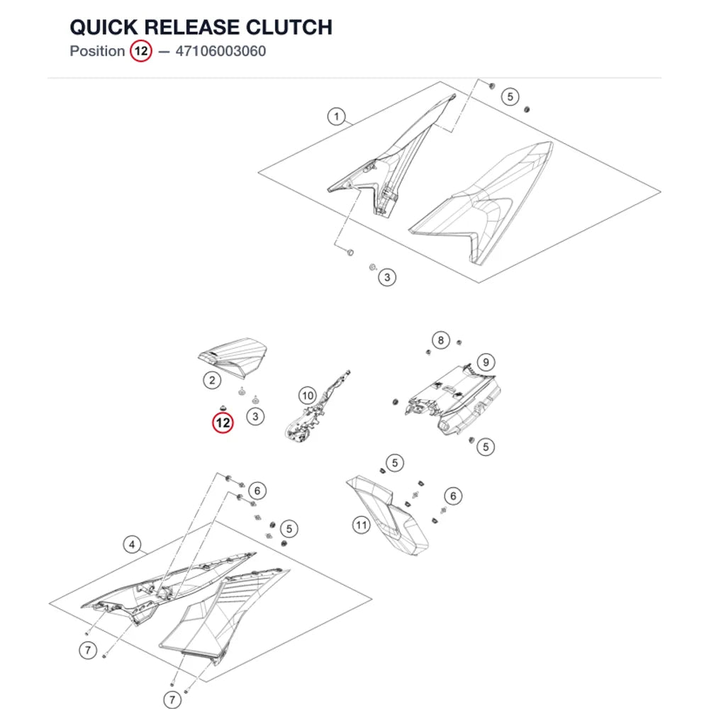 QUICK RELEASE CLUTCH