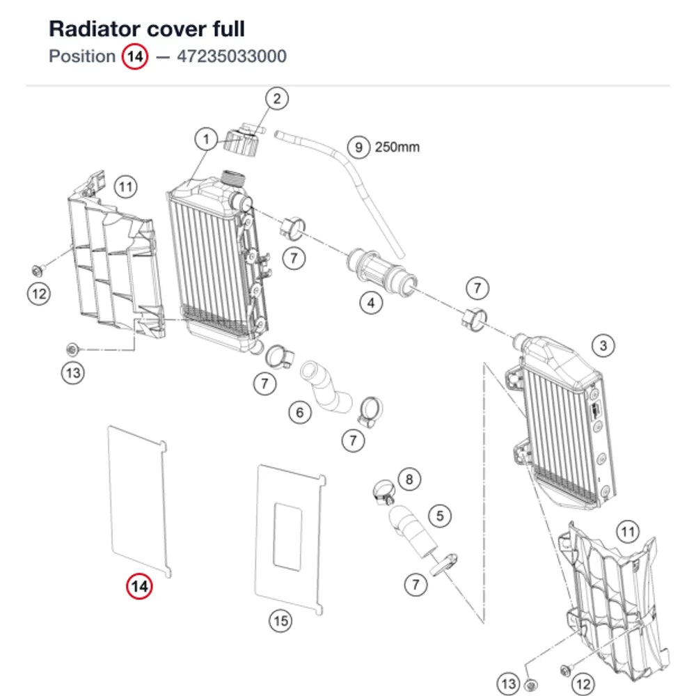 Radiator cover full