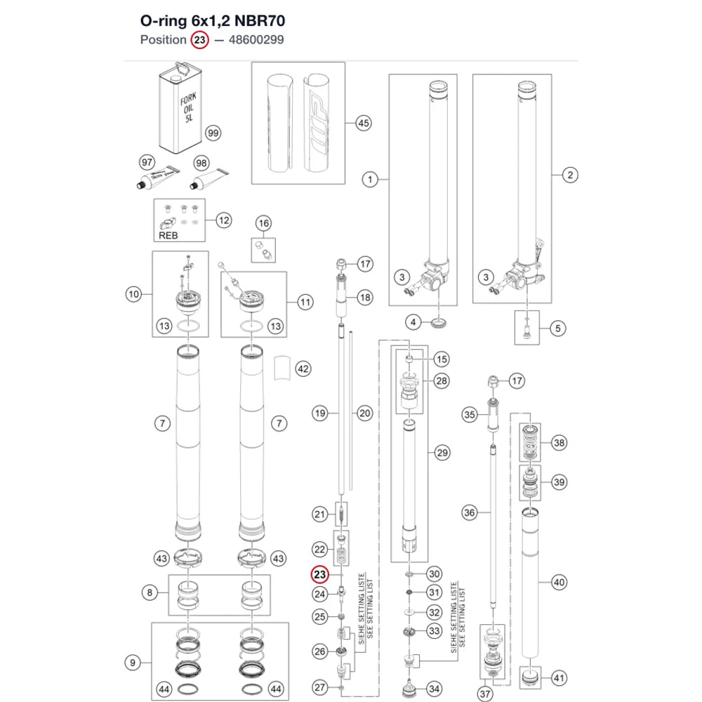 O-ring 6x1,2 NBR70