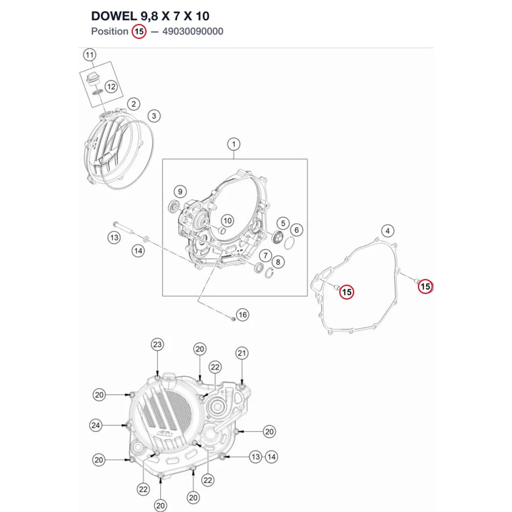 DOWEL  9,8 X 7 X 10