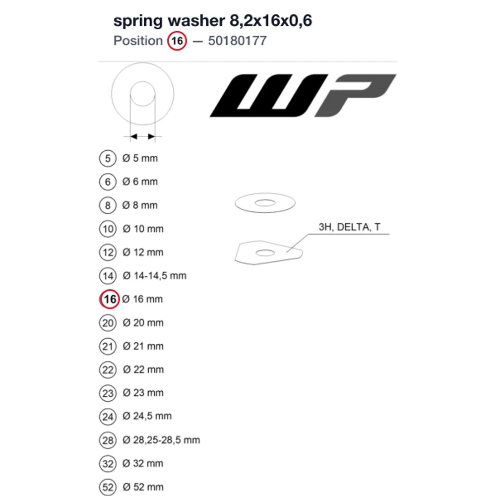 spring washer 8,2x16x0,6