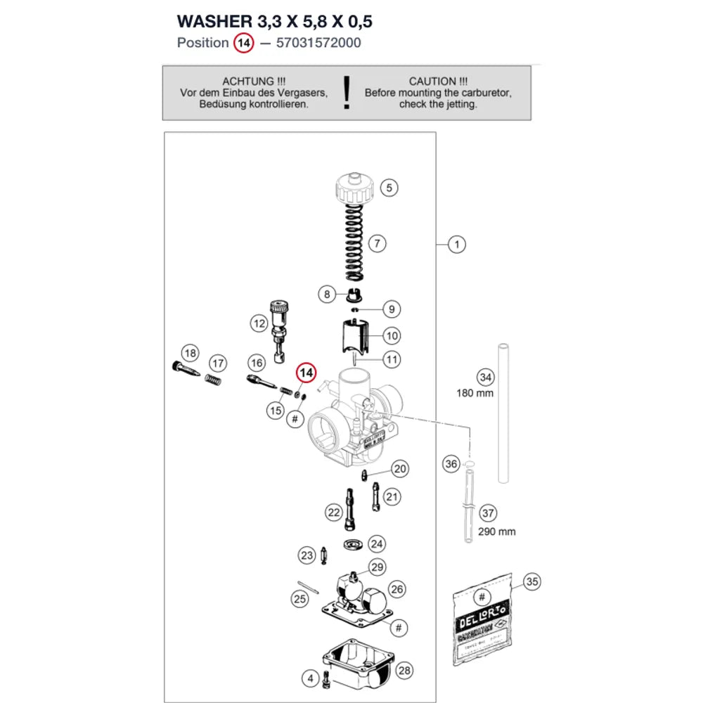 WASHER 3,3 X 5,8 X 0,5