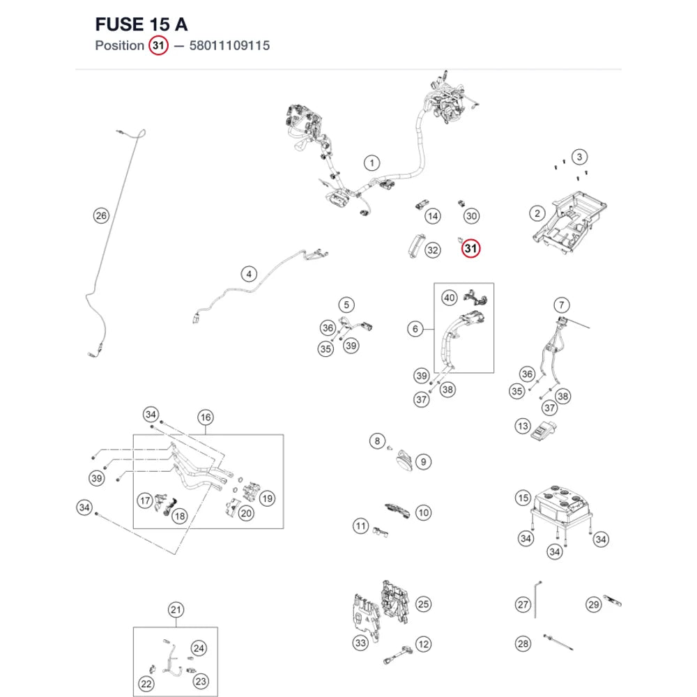 FUSE 15 A