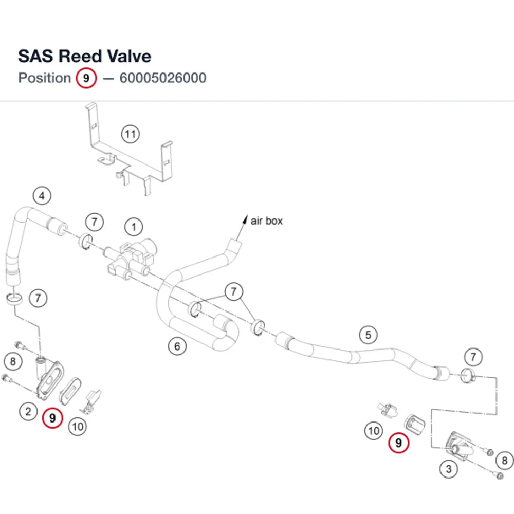 SAS Reed Valve
