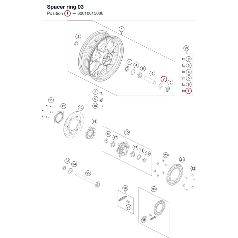 Spacer ring               03