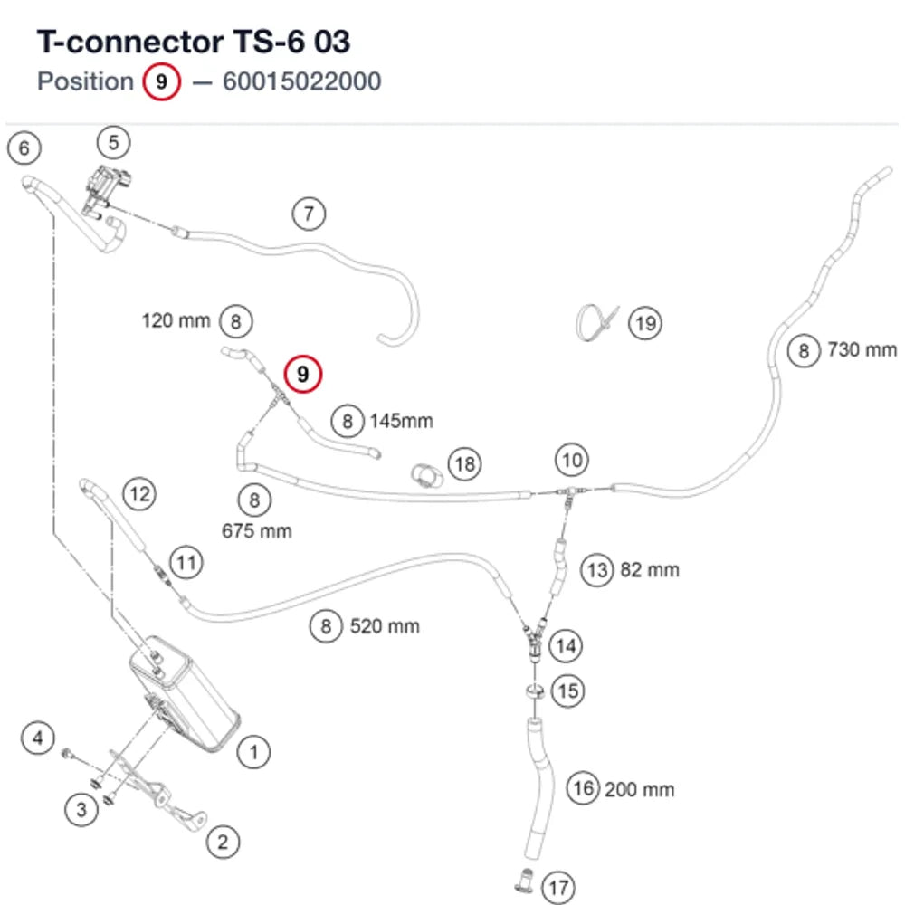 T-connector TS-6 03