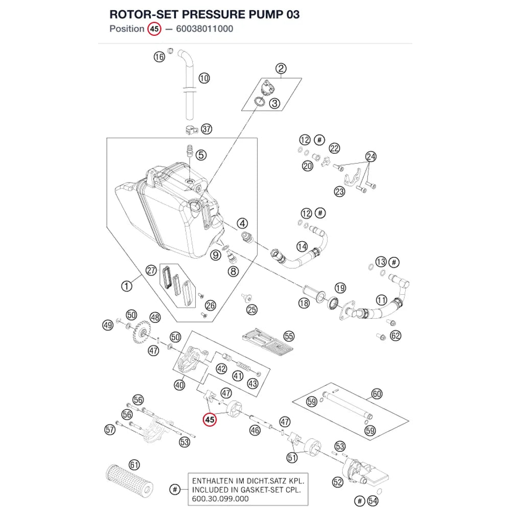 ROTOR-SET PRESSURE PUMP     03