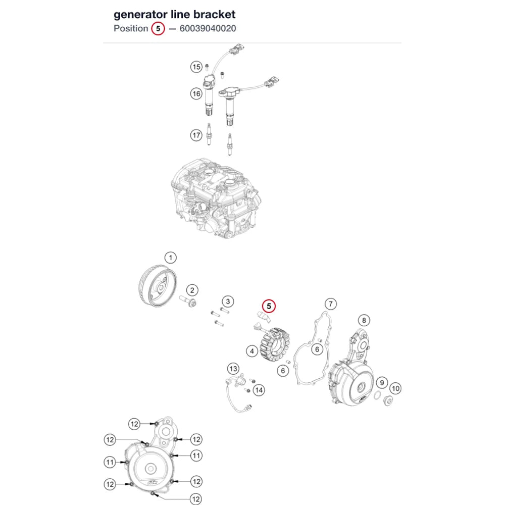 generator line bracket