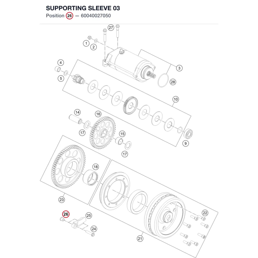 SUPPORTING SLEEVE           03