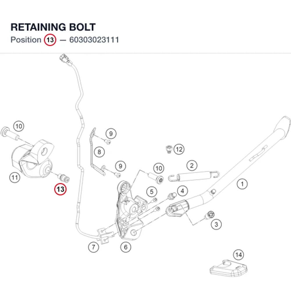 RETAINING BOLT