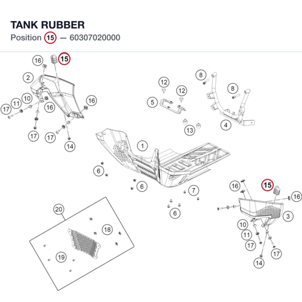 TANK RUBBER