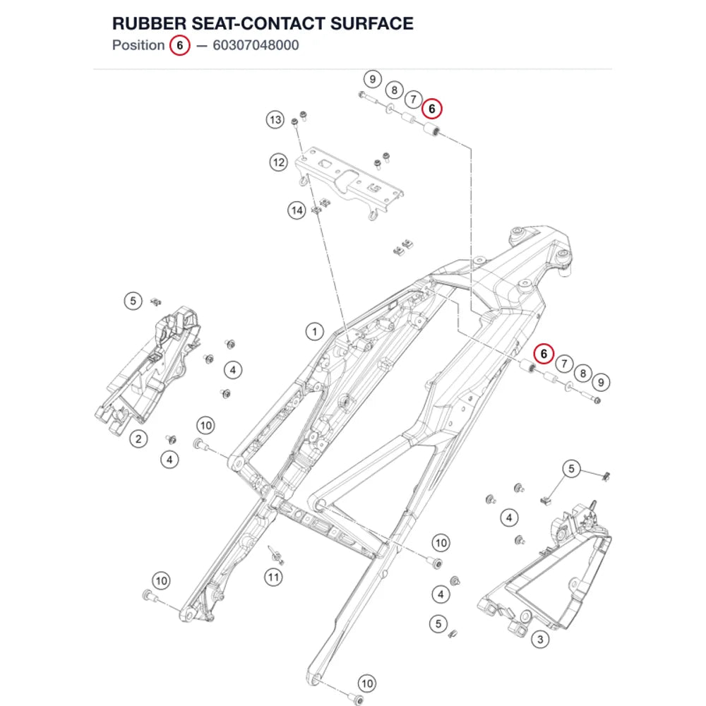 RUBBER SEAT-CONTACT SURFACE