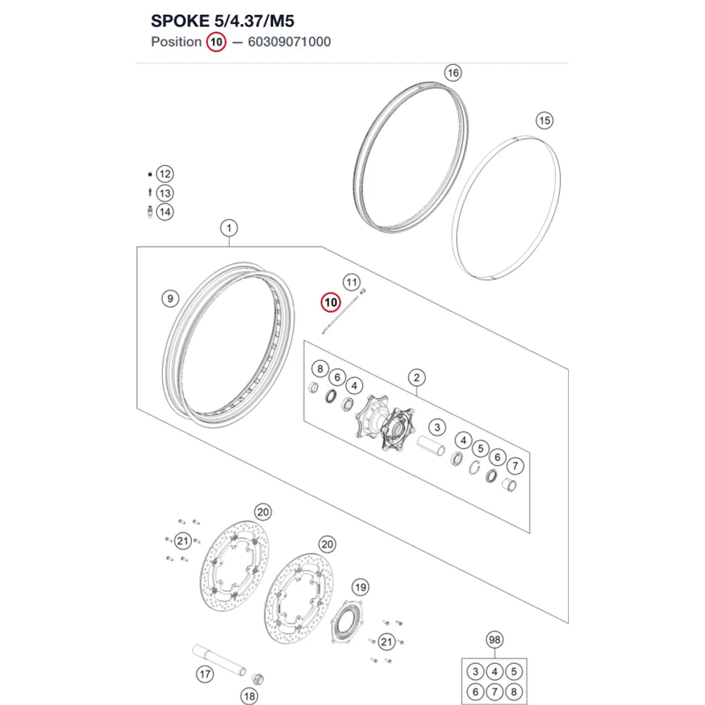 SPOKE 5/4.37/M5