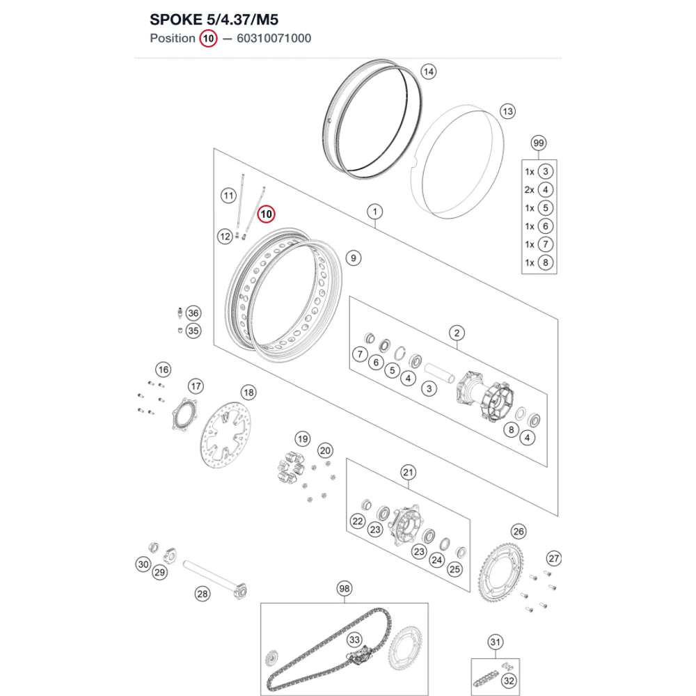 SPOKE 5/4.37/M5