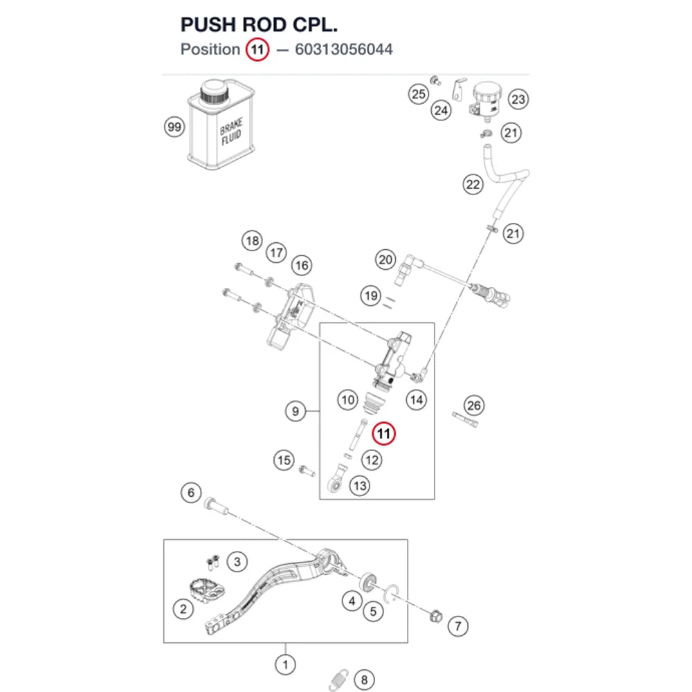PUSH ROD CPL.