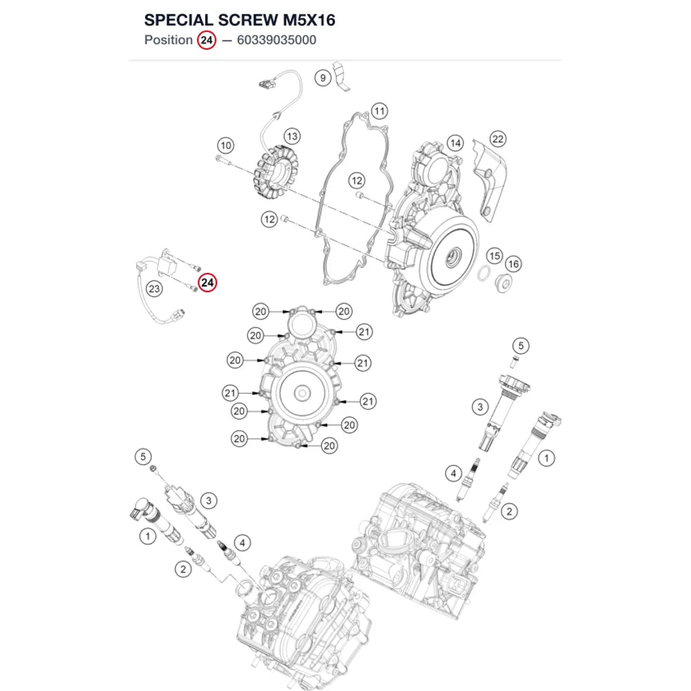 SPECIAL SCREW M5X16