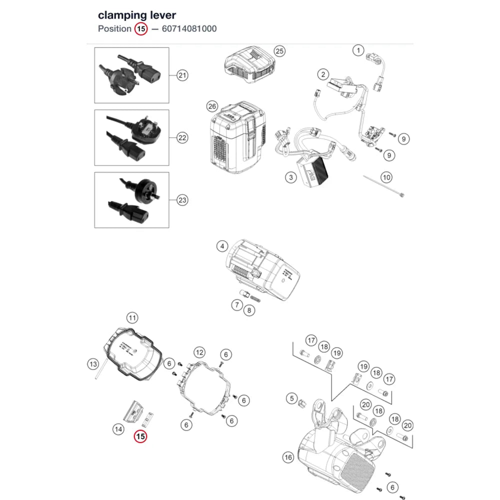 clamping lever
