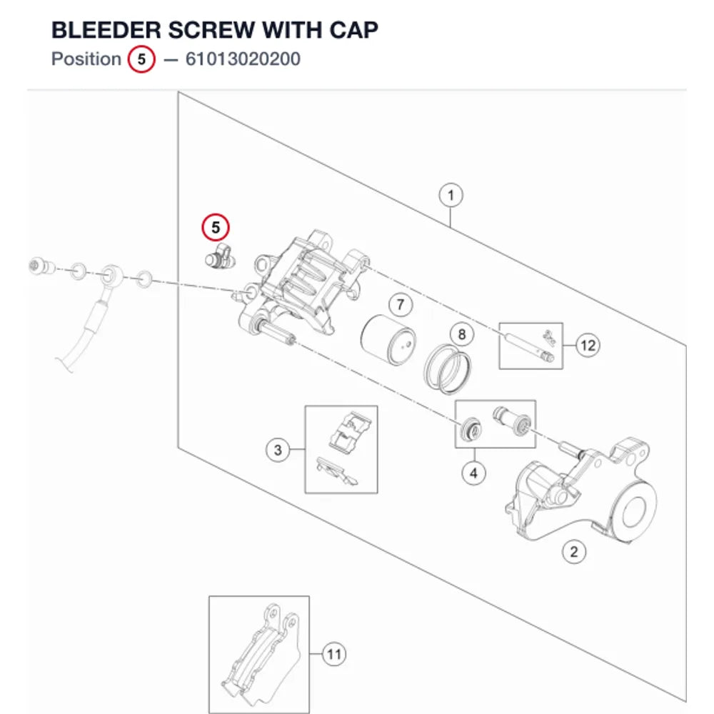 BLEEDER SCREW WITH CAP
