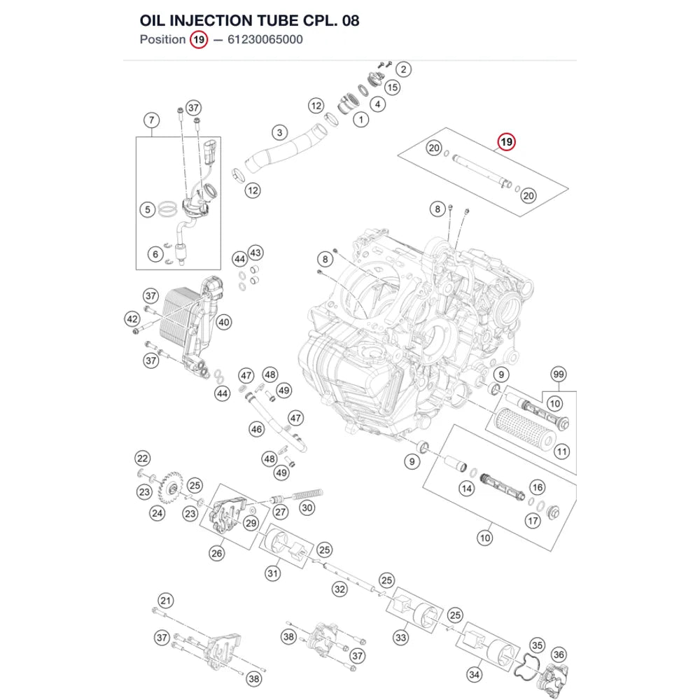 OIL INJECTION TUBE CPL.     08